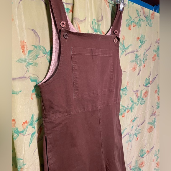 Soft Brown Handmade Overalls - Picture 2 of 4